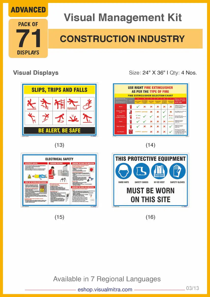 Advanced Kit - Construction Industry Visual Management Kit