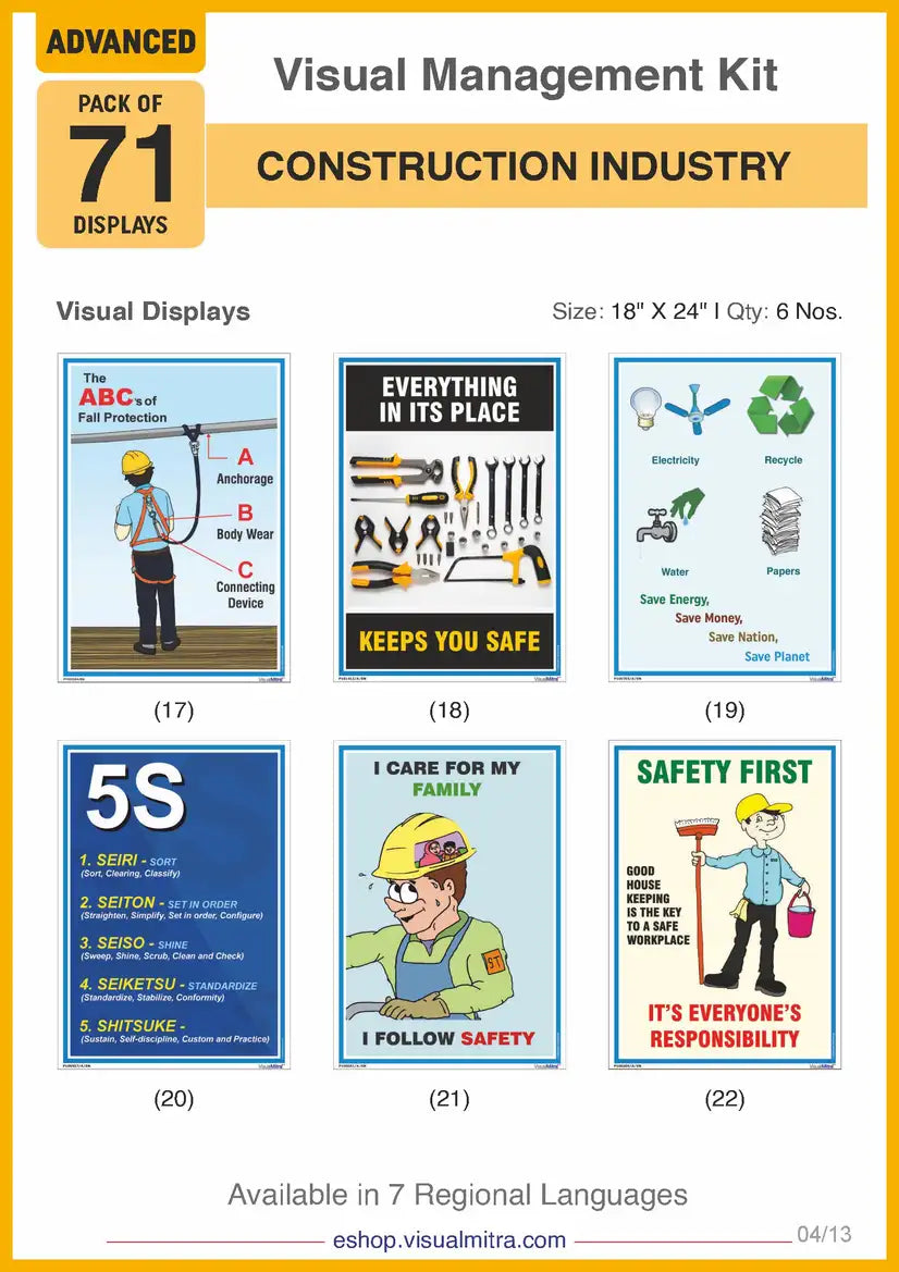 Advanced Kit - Construction Industry Visual Management Kit