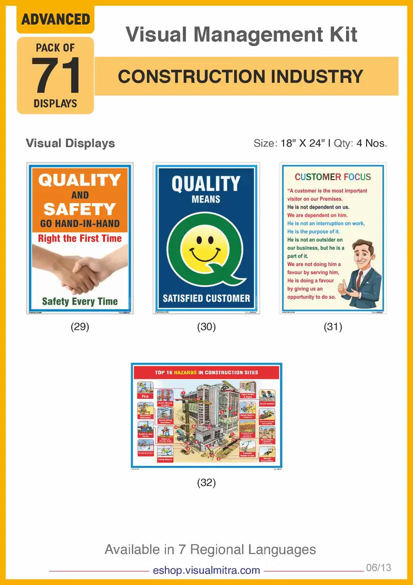 Advanced Kit - Construction Industry Visual Management Kit