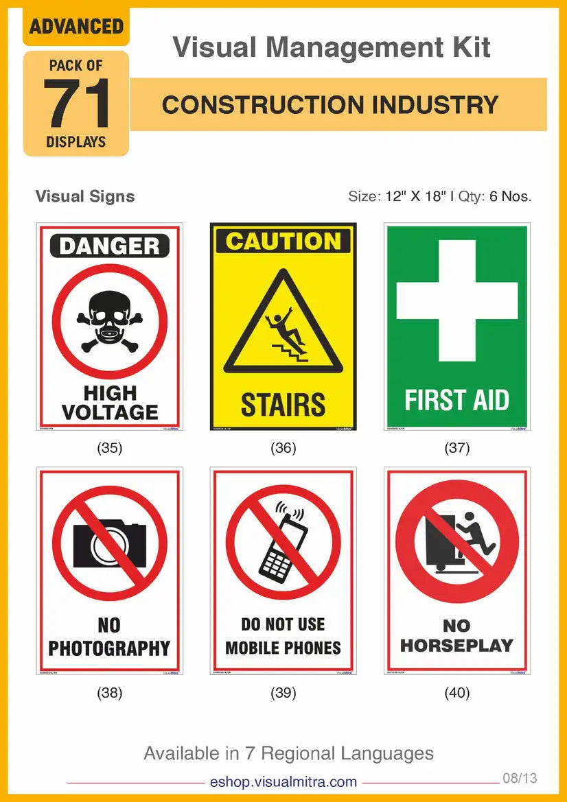 Advanced Kit - Construction Industry Visual Management Kit