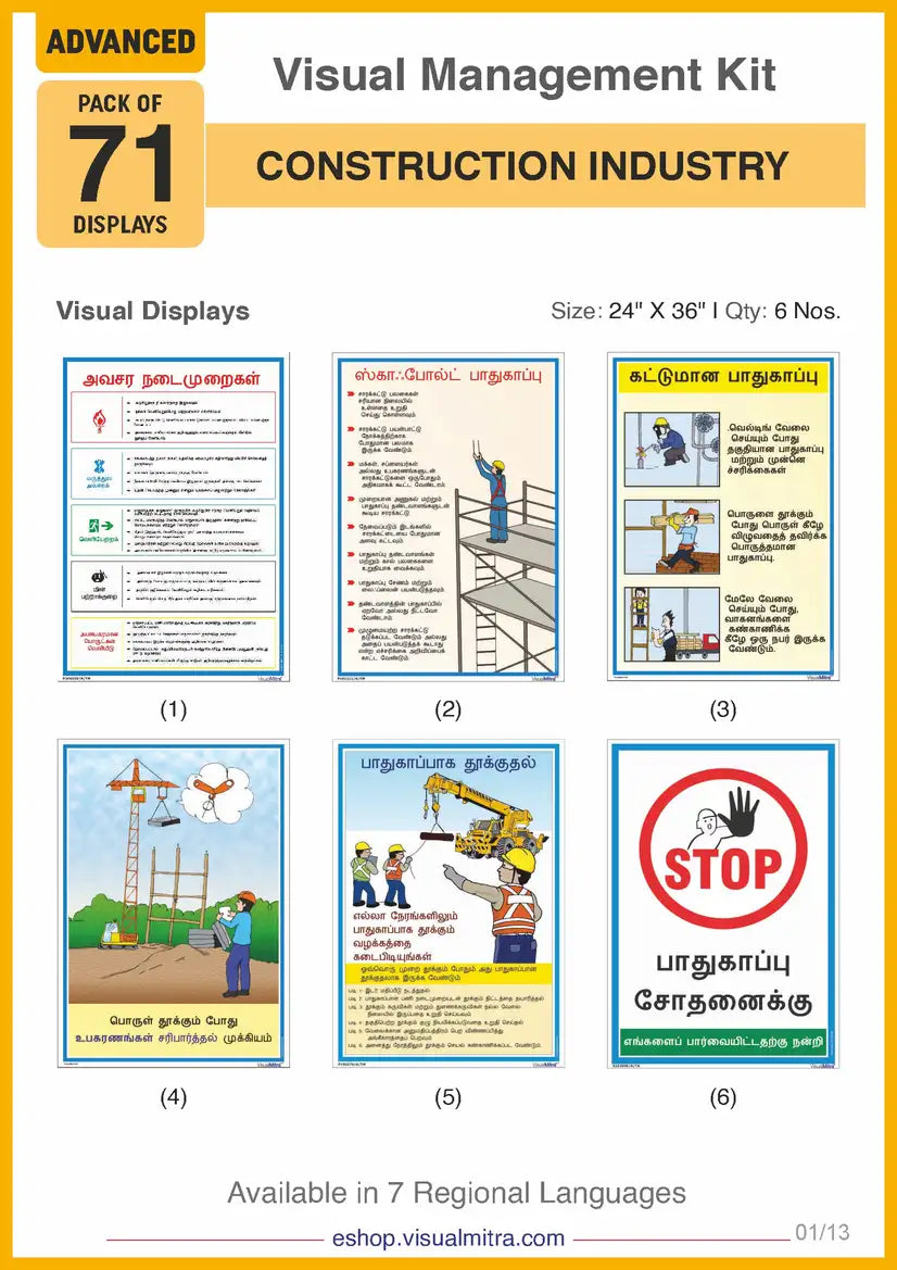 Advanced Kit - Construction Industry Visual Management Kit