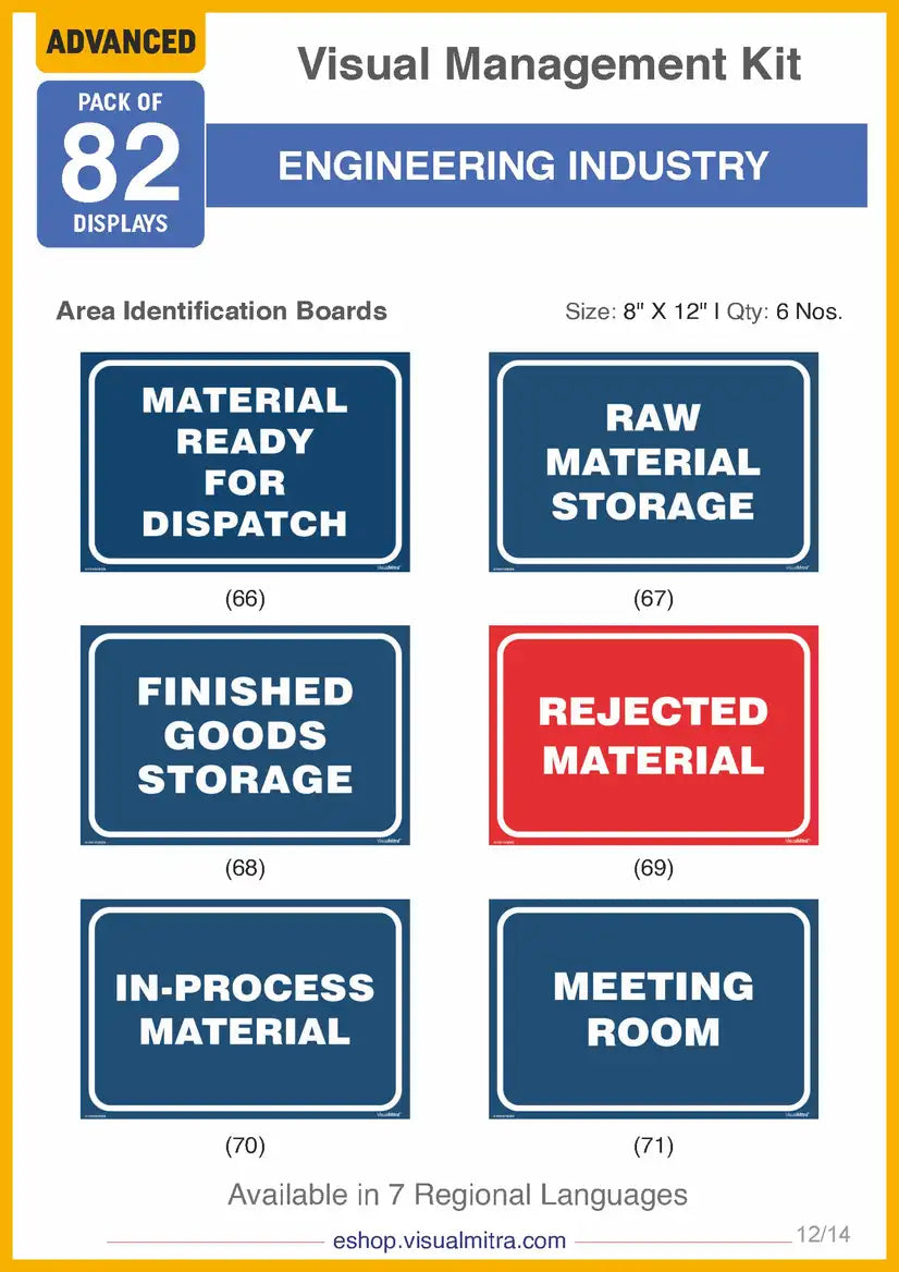 Advanced Kit - Engineering Industry Visual Management Kit
