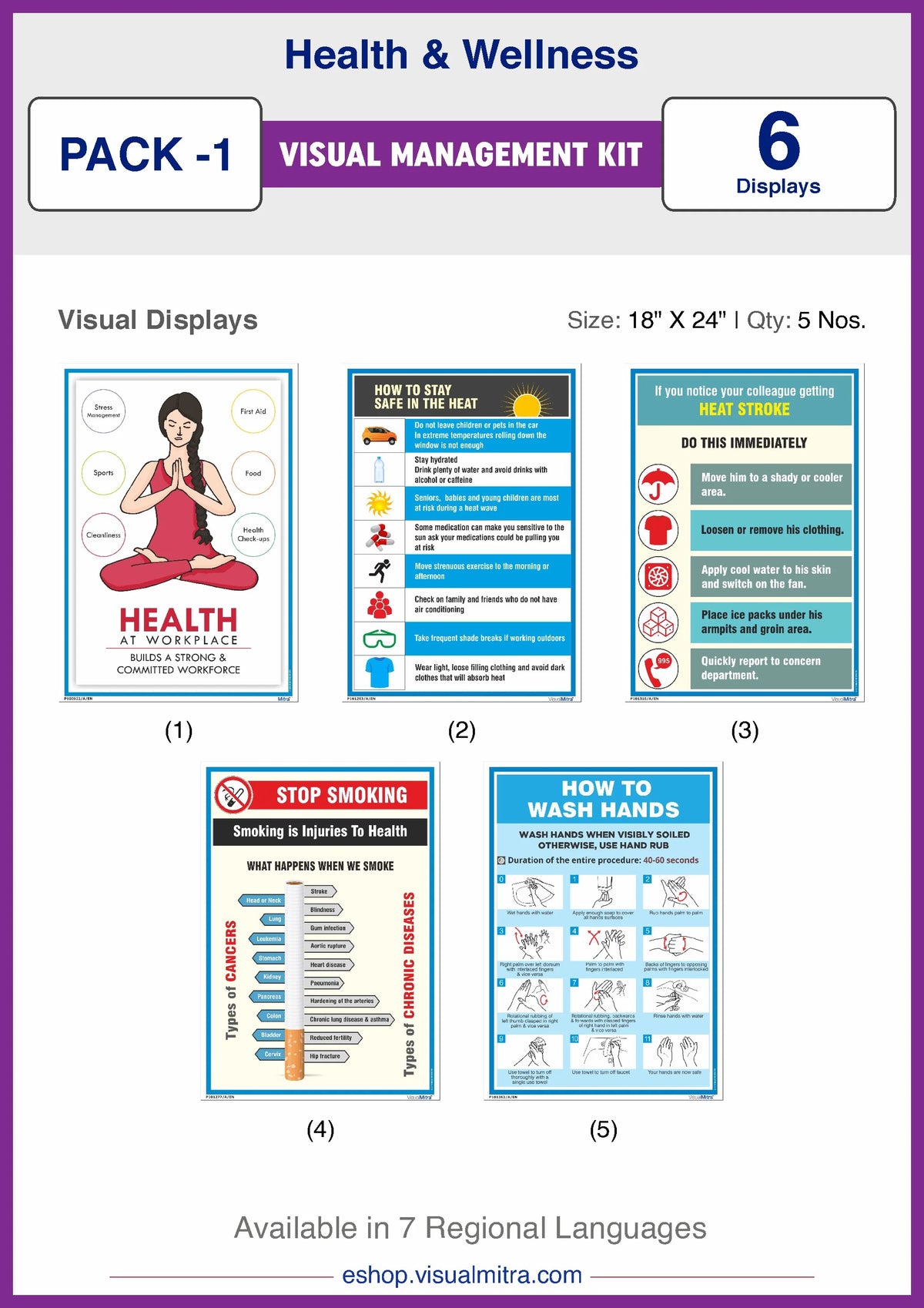 Health & Wellness Visual Management Kit 1