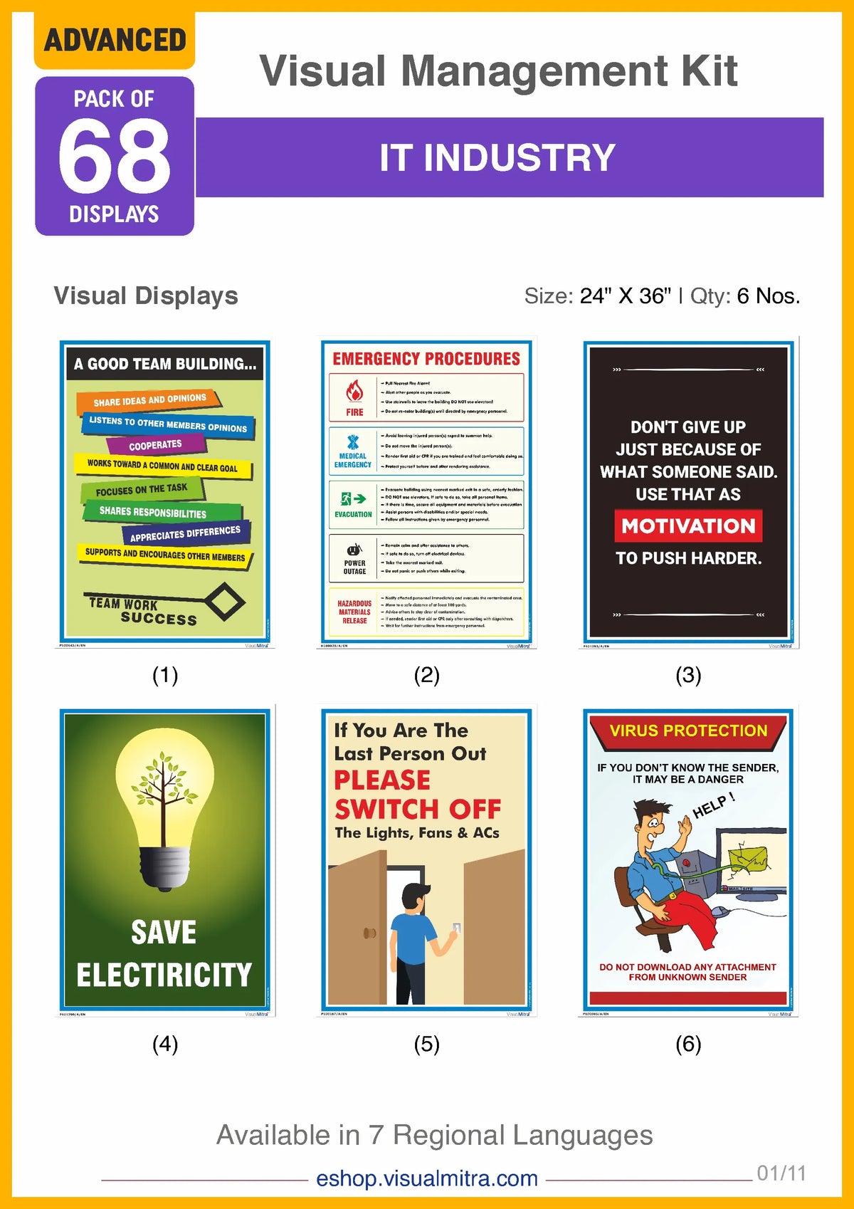 Advanced Kit - IT Industry Visual Management Kit