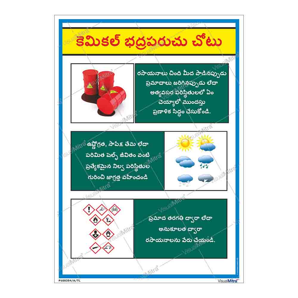 Chemical Storage Tips Poster
