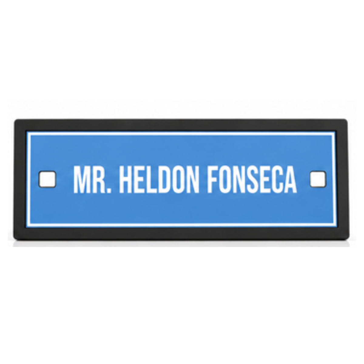 PVC (Black) Frame with Printed Sunboard