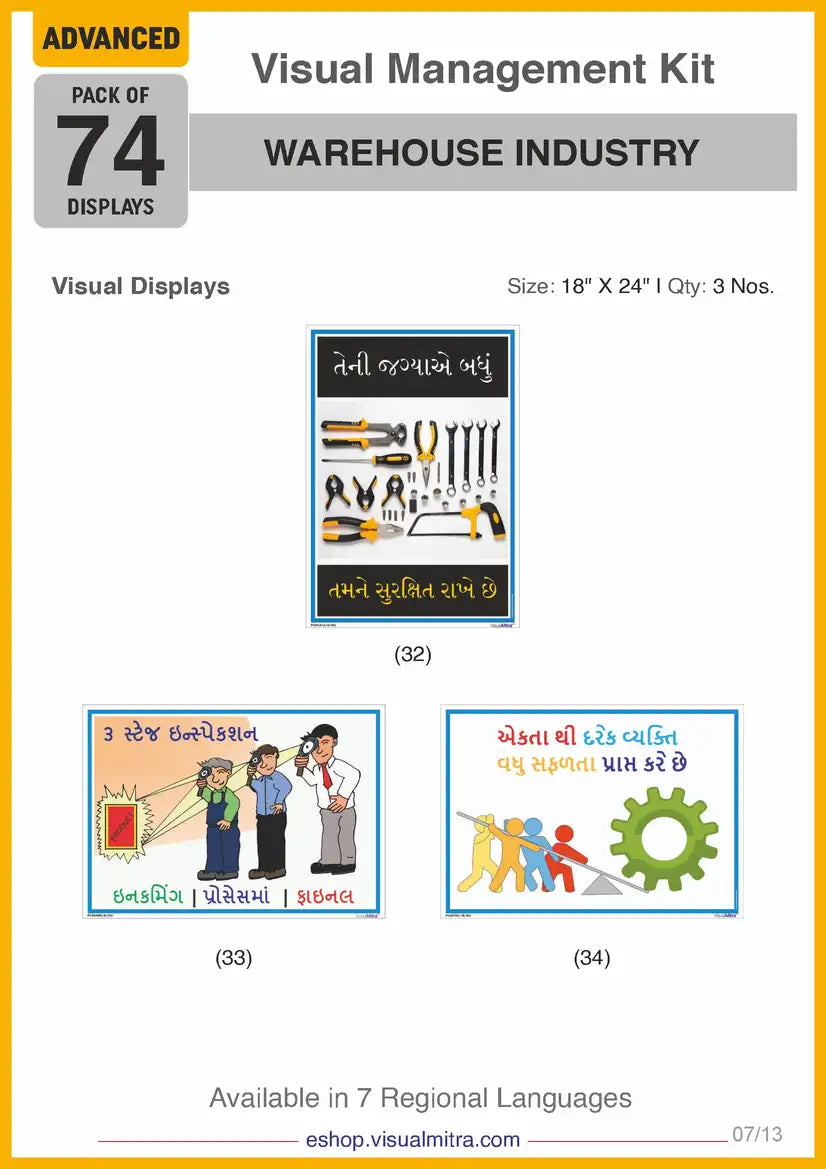 Advanced Kit - Warehouse Industry Visual Management Kit