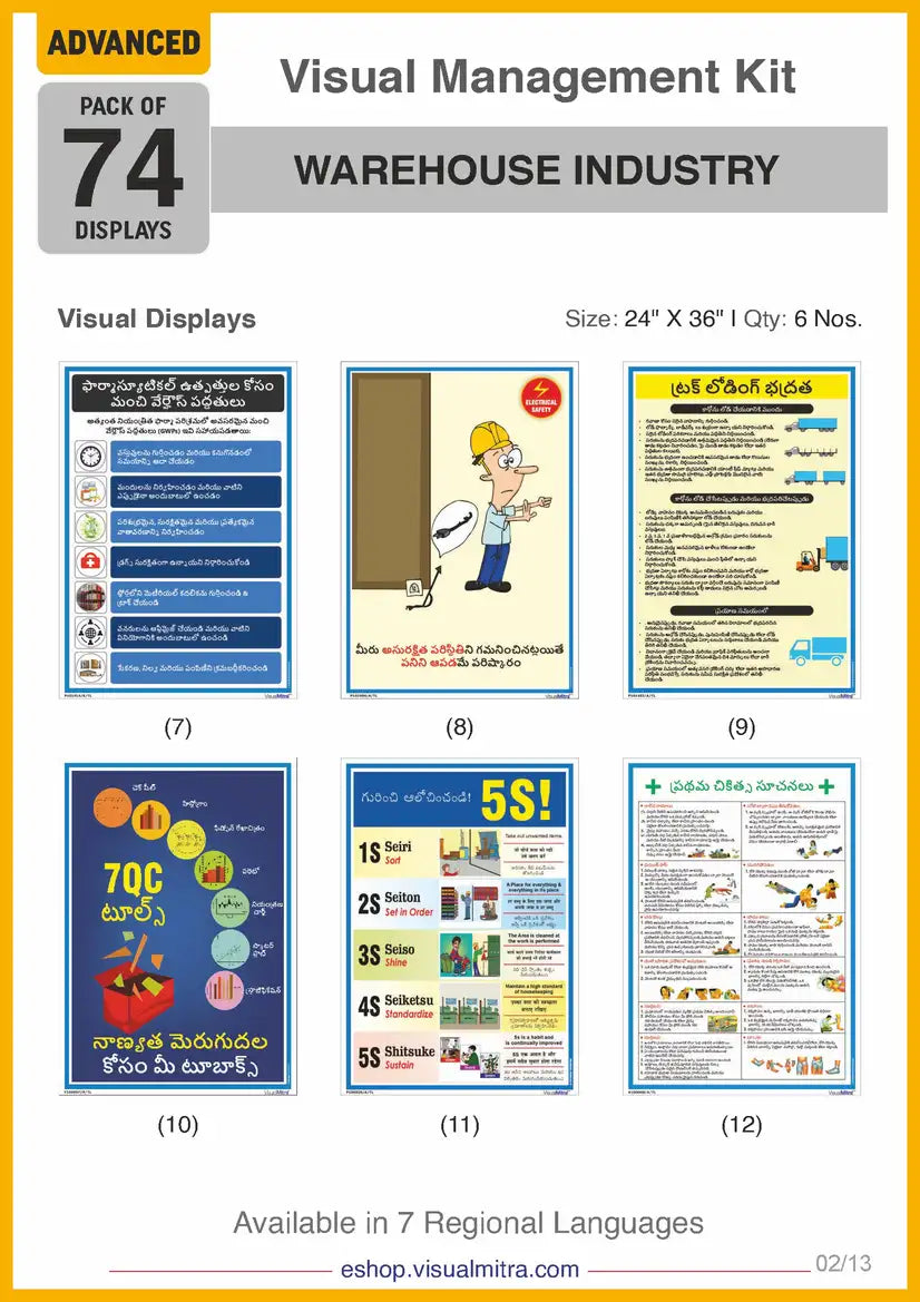 Advanced Kit - Warehouse Industry Visual Management Kit