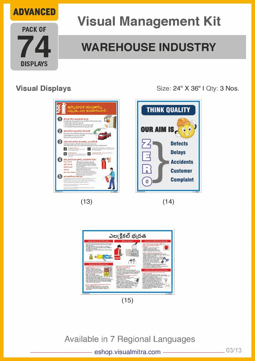 Advanced Kit - Warehouse Industry Visual Management Kit