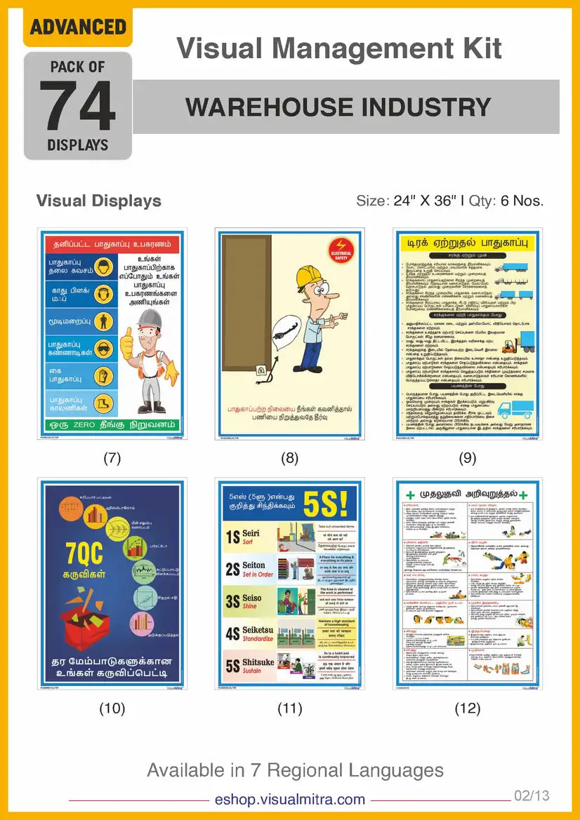 Advanced Kit - Warehouse Industry Visual Management Kit
