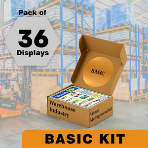 Basic Kit - Warehouse Industry Visual Management Kit