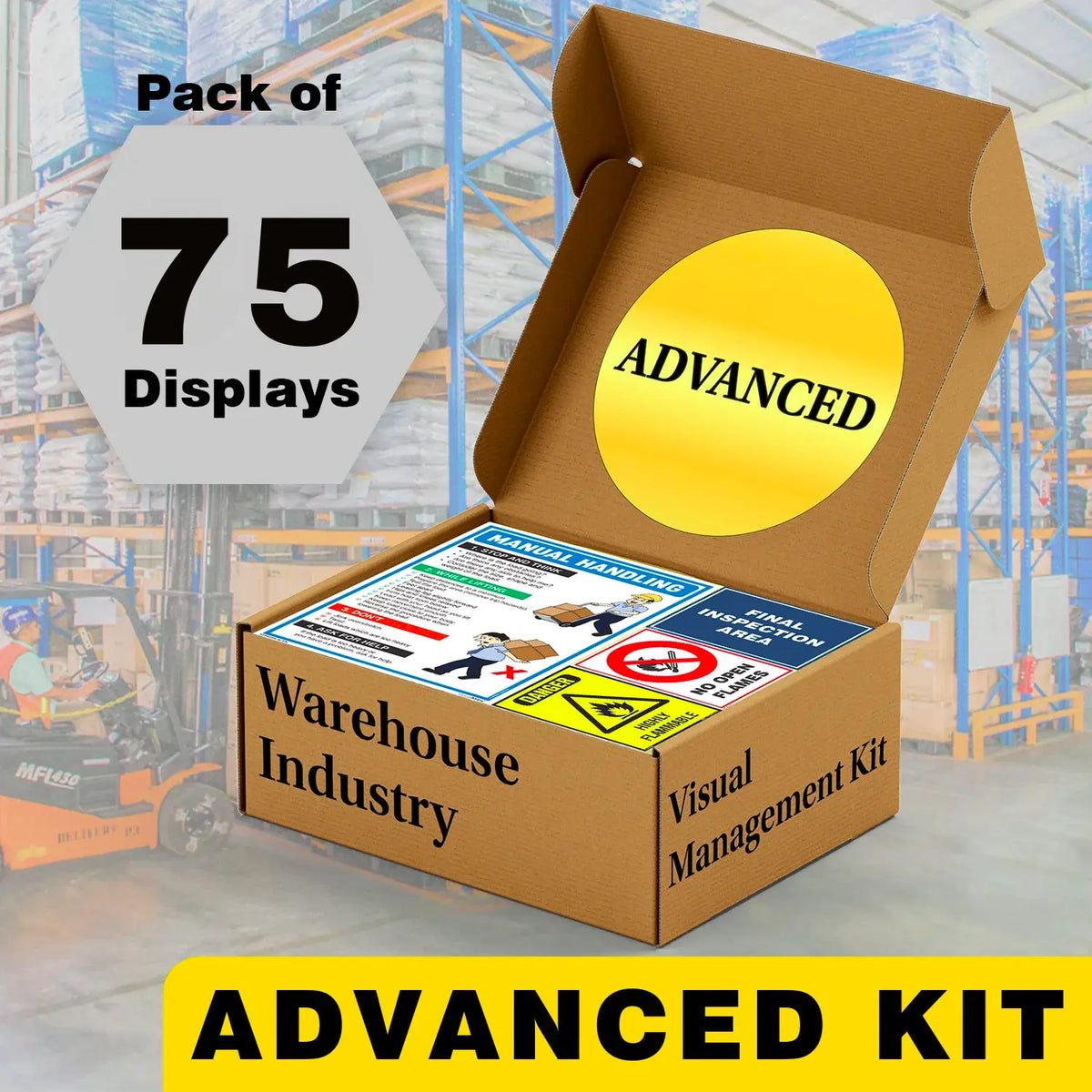 Advanced Kit - Warehouse  Industry Visual Management Kit