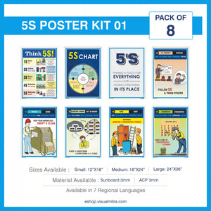 5S Methodology Visual Management Kit 01