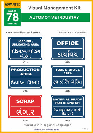 Advanced Kit - Automotive Industry Visual Management Kit