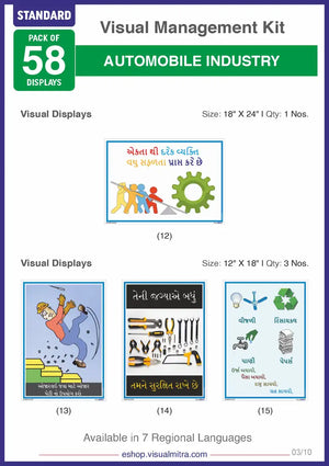 Standard Kit - Automotive Industry Visual Management Kit