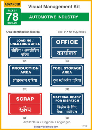 Advanced Kit - Automotive Industry Visual Management Kit