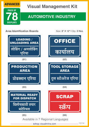 Advanced Kit - Automotive Industry Visual Management Kit