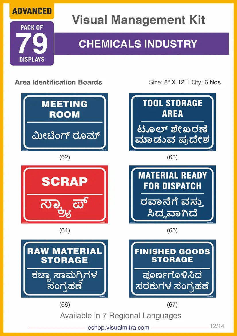 Advanced  Kit - Chemical Industry Visual Management Kit