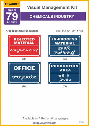 Advanced  Kit - Chemical Industry Visual Management Kit