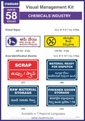 Standard Kit - Chemical Industry Visual Management Kit