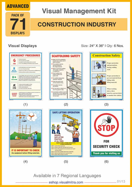 Advanced Kit - Construction  Industry Visual Management Kit