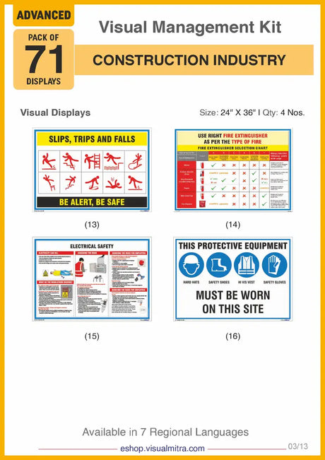 Advanced Kit - Construction  Industry Visual Management Kit
