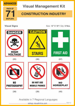 Advanced Kit - Construction  Industry Visual Management Kit