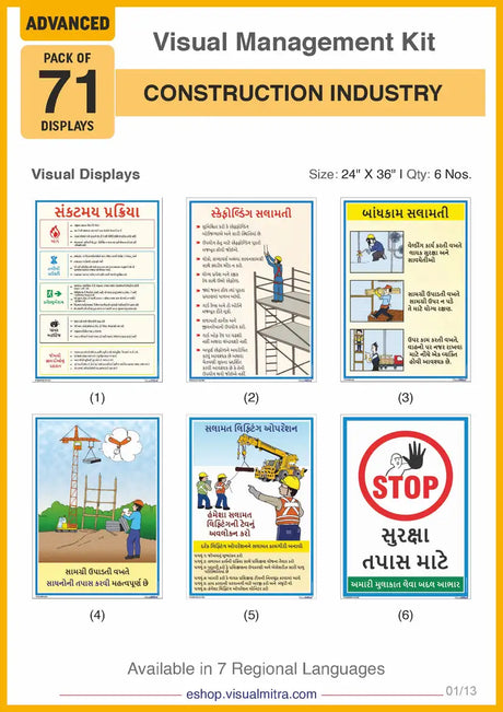 Advanced Kit - Construction  Industry Visual Management Kit