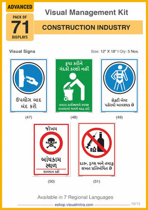Advanced Kit - Construction  Industry Visual Management Kit