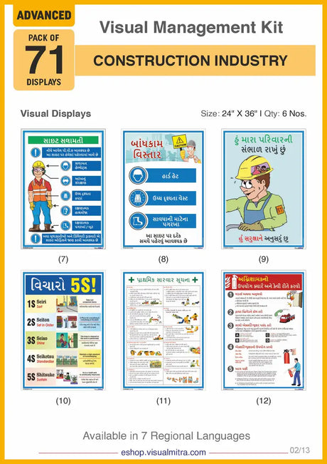 Advanced Kit - Construction  Industry Visual Management Kit
