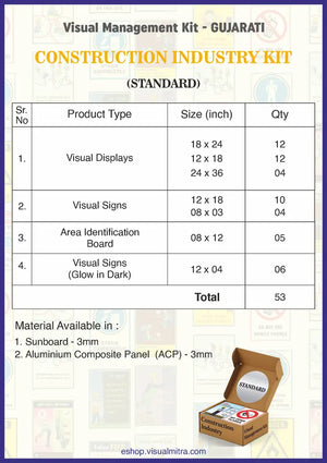 Standard Kit - Construction Industry Visual Management Kit