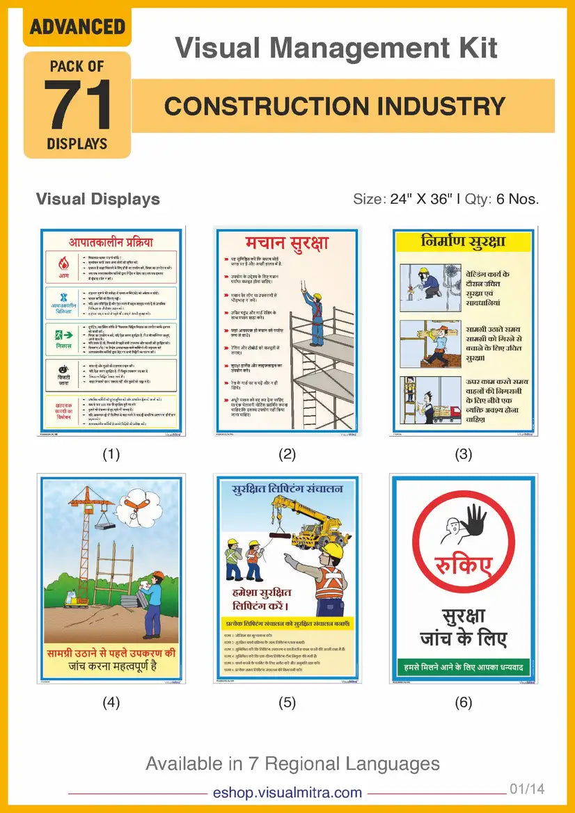 Advanced Kit - Construction  Industry Visual Management Kit