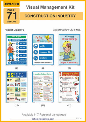 Advanced Kit - Construction  Industry Visual Management Kit