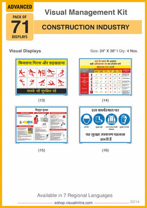 Advanced Kit - Construction  Industry Visual Management Kit