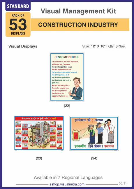 Standard Kit - Construction Industry Visual Management Kit