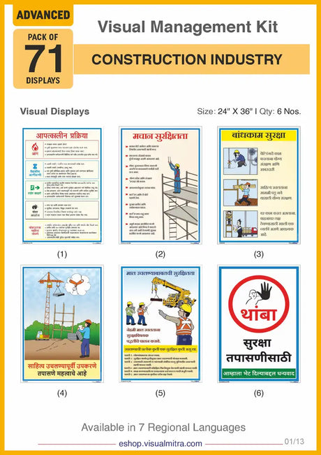 Advanced Kit - Construction  Industry Visual Management Kit