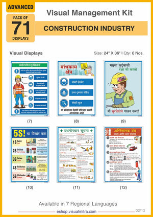 Advanced Kit - Construction  Industry Visual Management Kit