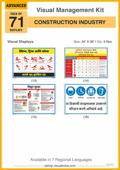 Advanced Kit - Construction  Industry Visual Management Kit