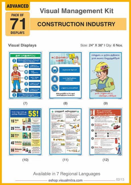 Advanced Kit - Construction  Industry Visual Management Kit