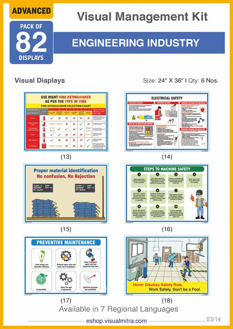 Advanced Kit - Engineering  Industry Visual Management Kit