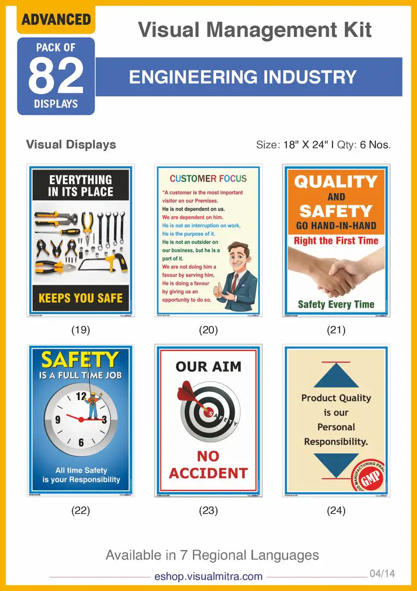 Advanced Kit - Engineering  Industry Visual Management Kit