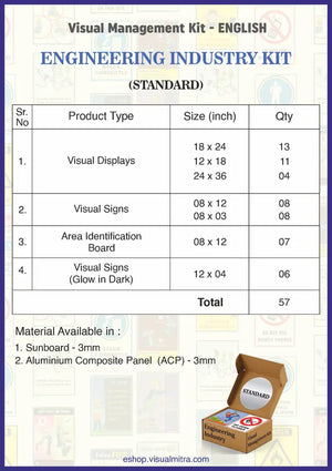 Standard Kit - Engineering Industry Visual Management Kit