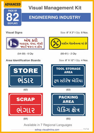 Advanced Kit - Engineering  Industry Visual Management Kit