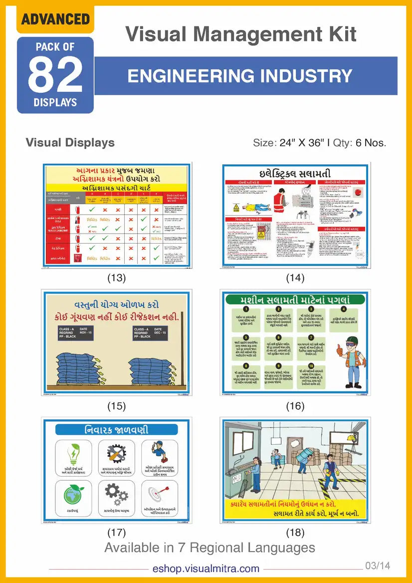 Advanced Kit - Engineering  Industry Visual Management Kit