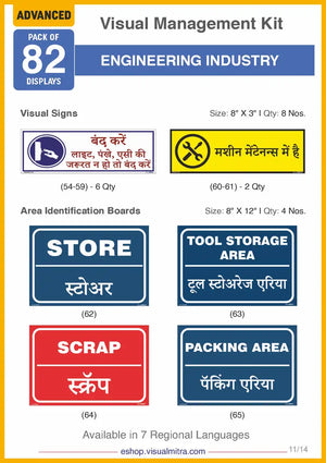 Advanced Kit - Engineering  Industry Visual Management Kit