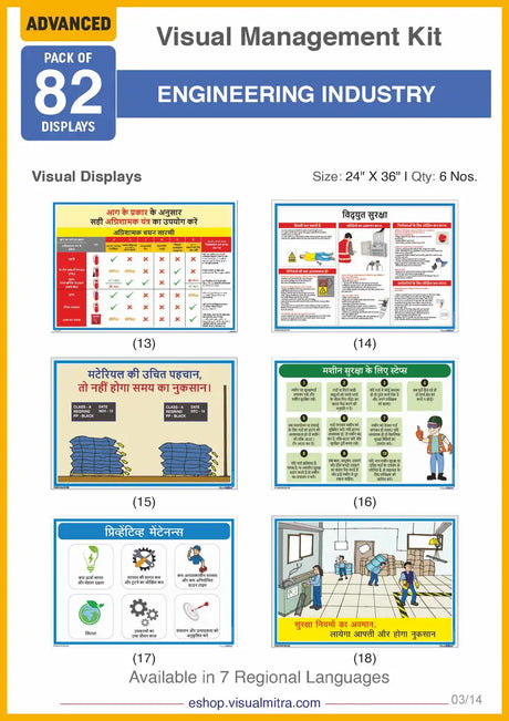 Advanced Kit - Engineering  Industry Visual Management Kit