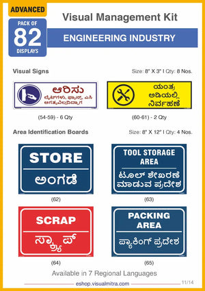 Advanced Kit - Engineering  Industry Visual Management Kit