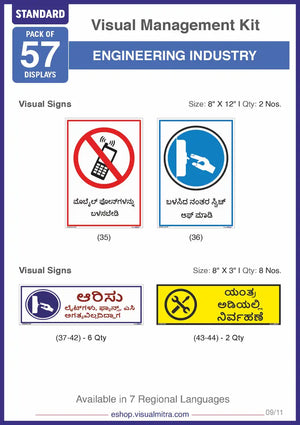 Standard Kit - Engineering Industry Visual Management Kit