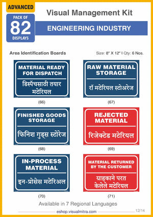 Advanced Kit - Engineering  Industry Visual Management Kit