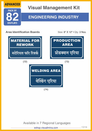 Advanced Kit - Engineering  Industry Visual Management Kit